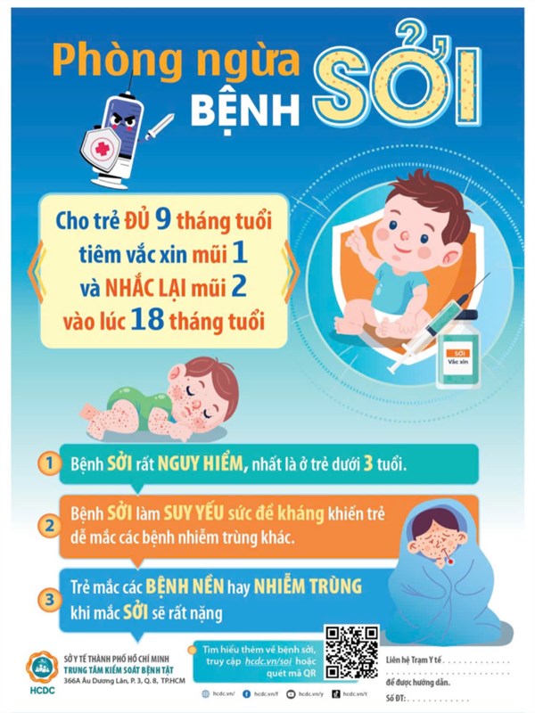 Truyền thông phòng chống dịch bệnh Sởi