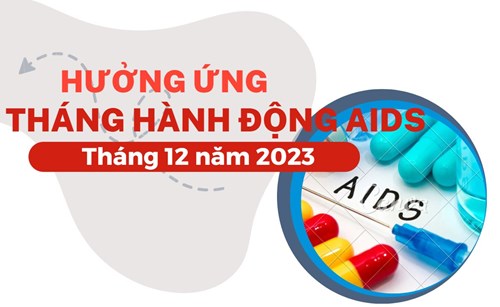 Hưởng ứng tháng hành động aids 2023