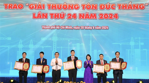 Thông tin 15 cá nhân xuất sắc nhận giải thưởng Tôn Đức Thắng năm 2024