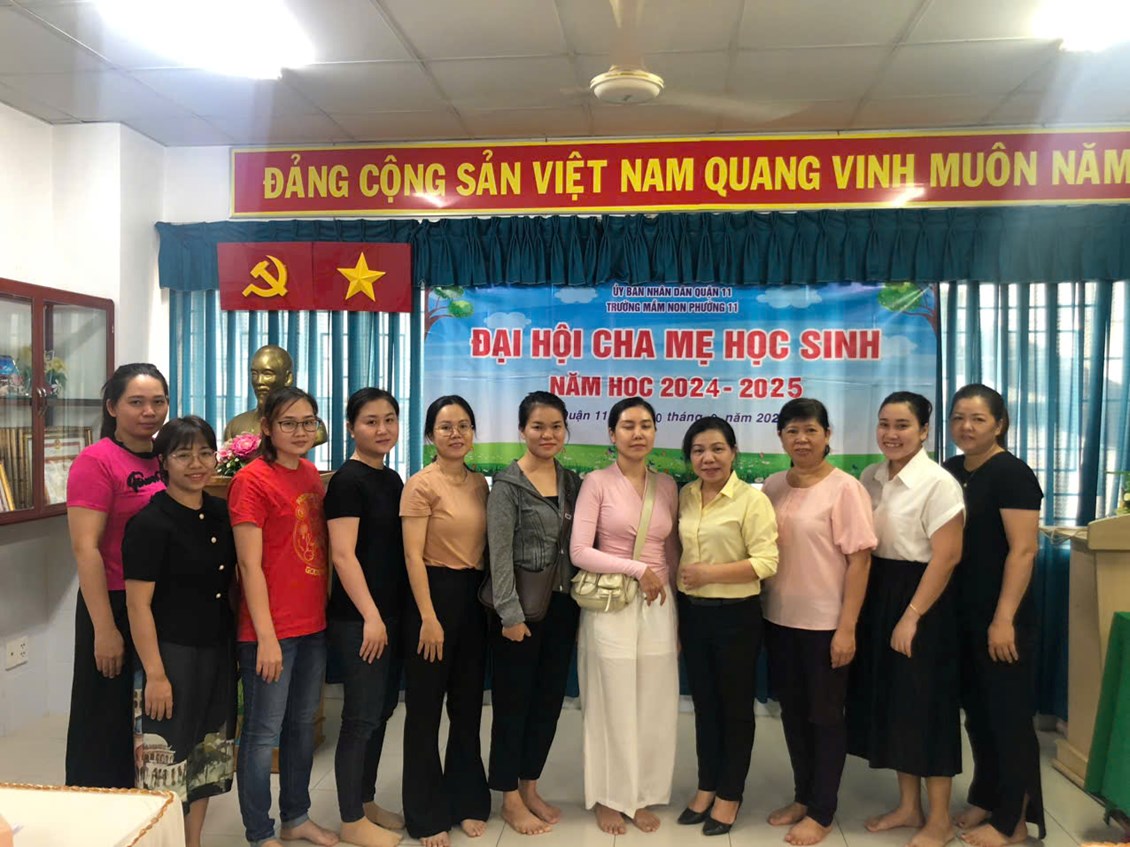 Họp Ban đại diện cha mẹ các lop năm học 2024-2025
