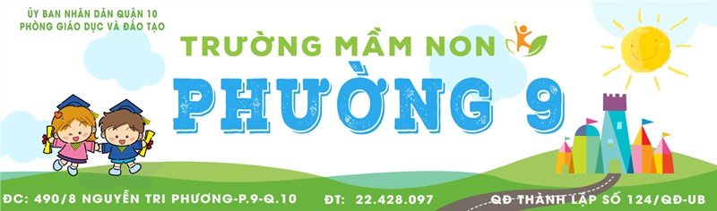 Trường Mầm non Phường 9 năm học 2024-2025