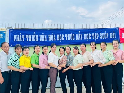 Trường MN Quỳnh Anh hưởng ứng Tuần lễ học tập suốt đời năm 2024, Chủ đề   Phát triển văn hóa đọc thúc đẩy học tập suốt đời 