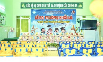 Nhớ mãi trường mầm non 2023-2024