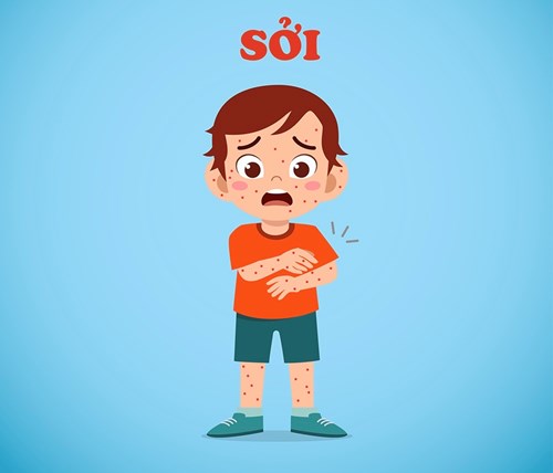 Trường Mầm non Rạng Đông Quận 6 tuyên truyền đến phụ huynh về bệnh Sởi.
