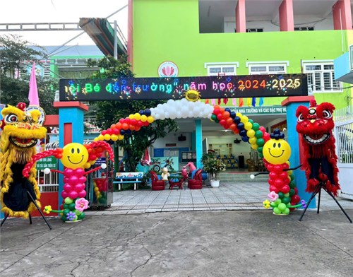 Ngày hội “ bé đến trường” năm học 2024 - 2025