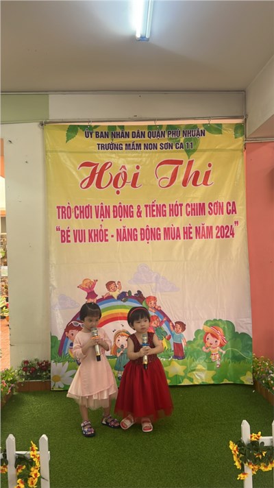Bé vui khỏe – năng động mùa hè năm 2024