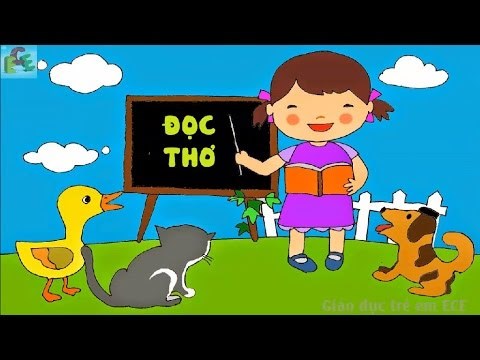 Bài thơ cho trẻ mầm non
