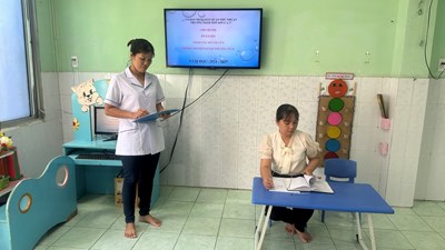 Tập huấn sơ cấp cứu, tai nạn thương tích đầu năm học 2024-2025