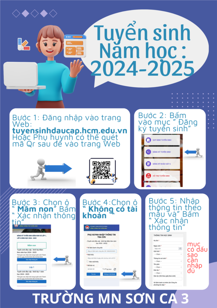 Tuyển sinh năm học 2024 - 2025