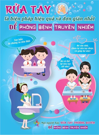 Vệ sinh tay cho trẻ: Hành động nhỏ - hiệu quả lớn