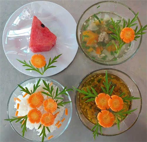 THỰC ĐƠN ĂN TRONG TUẦN (Tuần lễ từ ngày 07 - 10 - 2024 đến ngày 11 - 10 - 2024)