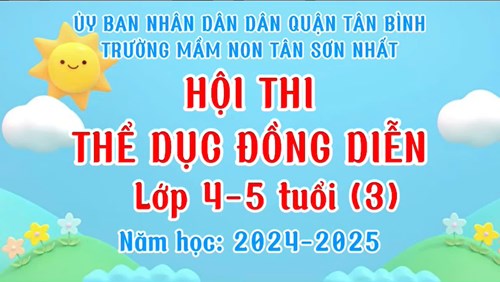 Hội thi thể dục đồng diễn chào mừng ngày nhà giáo Việt Nam 20/11/2024 của lớp 4-5 tuổi (3)