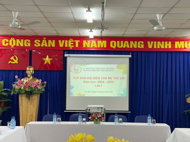 Họp Ban Đại diện Cha mẹ trẻ em năm học 2024-2025 (lần 1)