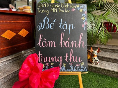 Trung thu của các bé trường Mầm non Tân Tạo