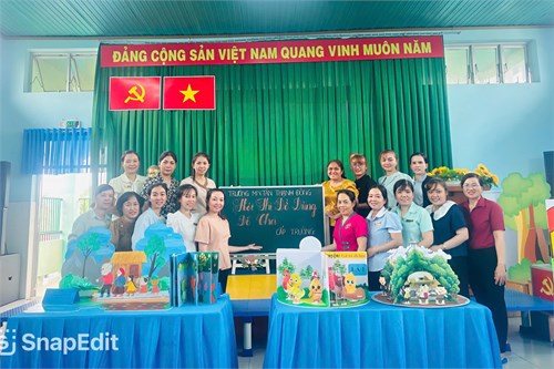 Hội thi Đồ dùng đồ chơi cấp trường năm học 2024-2025