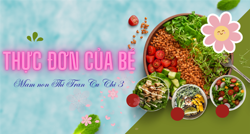 Thực đơn tuần từ 30/9 đến 04/10/2024