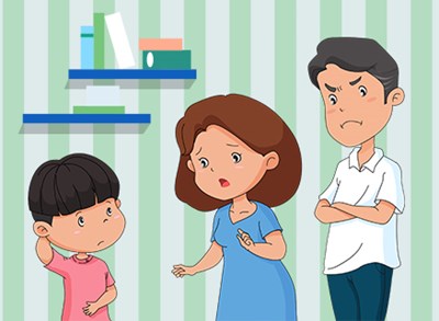 Bài thơ:  Dạy con nhận lỗi 