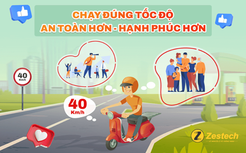 Tuân thủ quy định tốc độ khi tham gia giao thông