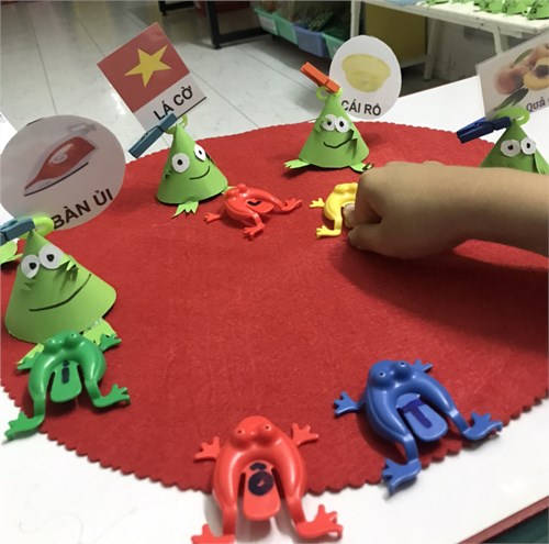 Trò chơi: “Ếch tìm bạn”