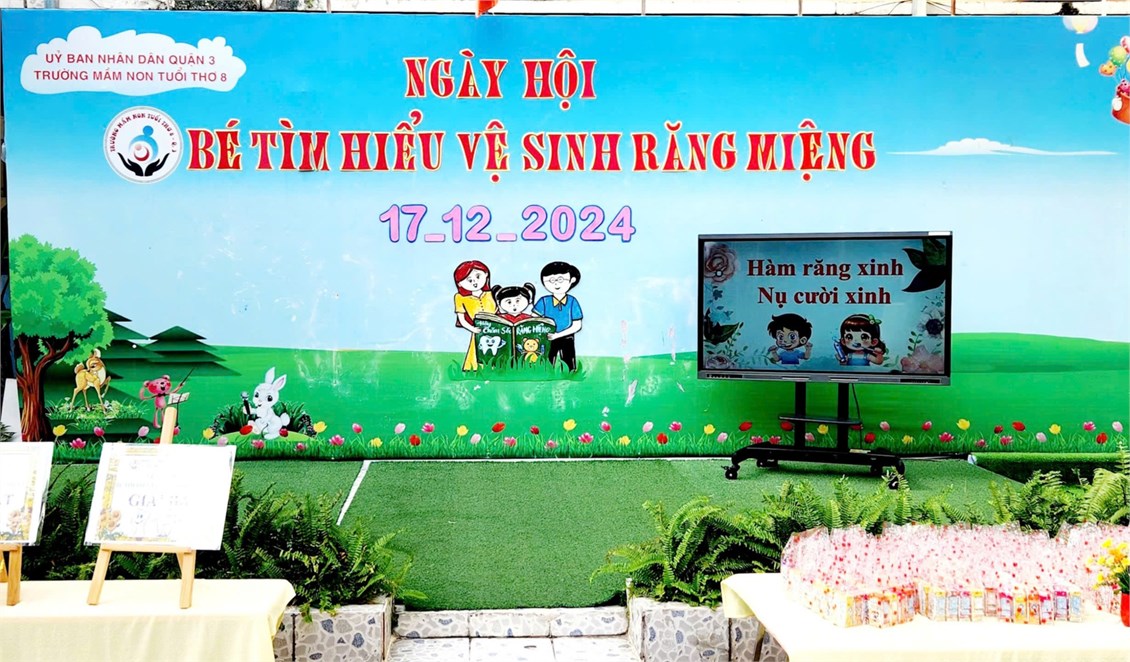 Ngày hội Bé tìm hiểu vệ sinh răng miệng