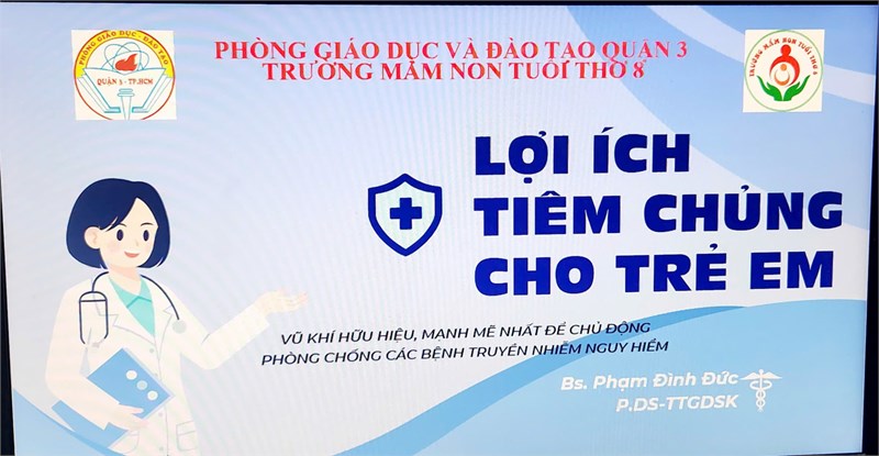 Truyền thông về lợi ích của việc tiêm chủng đầy đủ và đúng lịch cho trẻ Năm 2024
