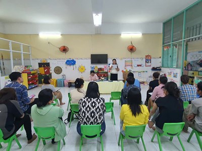 Ngày 16/5/2025, trường Mầm non Tuổi Thơ 8 tổ chức họp PHHS cuối năm năm học 2024-2025 cho các khối tuổi