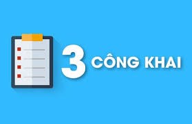 Kế hoạch 3 công khai năm học 2024-2025