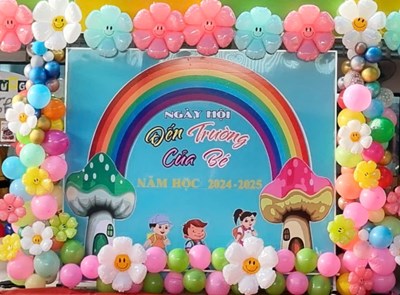 Ngày hội bé đến trường. năm học 2024-2025.