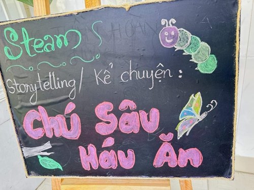 Kể chuyện “Chú sâu háu ăn”