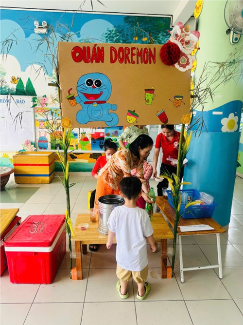 Tổ chức gian hàng ẩm thực mừng xuân