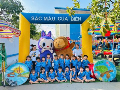 🌊🎨 NGÀY HỘI SẮC MÀU CỦA BIỂN – Lan tỏa yêu thương, nuôi dưỡng ước mơ xanh 💙🐚