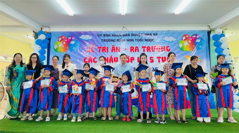 🎓💐 lễ tri ân và ra trường của các bé khối lá – niên khóa 2024-2025 💐🎓