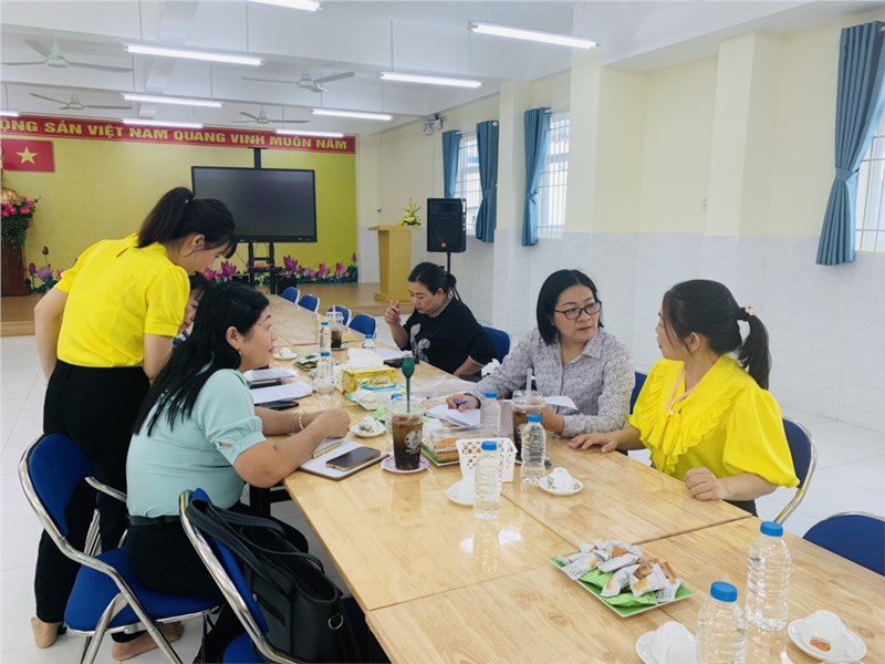 Trường Mầm non 2B đón Sở Giáo dục Thành Phố Hồ Chí Minh kiểm tra điều kiện và chất lượng tổ chức các hoạt động giáo dục trẻ theo lứa tuổi ngày 20/12/2023.