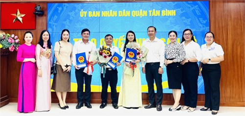 Lễ trao Quyết định bổ nhiệm chức vụ Phó Hiệu trưởng trường Mầm non 12