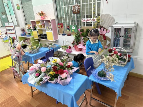 Giờ vui chơi của các bé