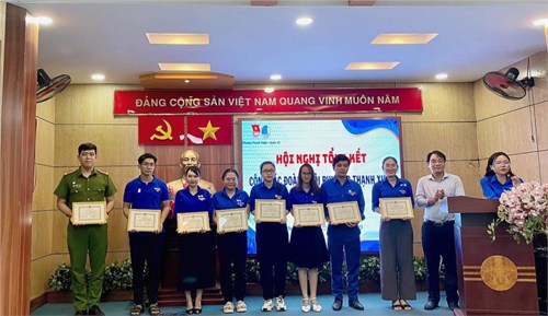 Hội nghị tổng kết công tác đoàn - hội phường thạnh xuân năm 2023