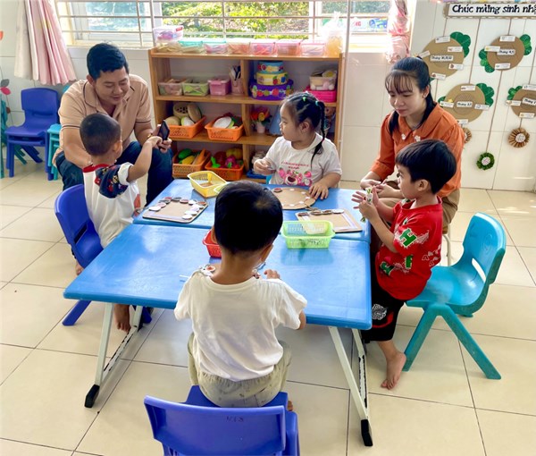 Thao giảng hoạt động giáo dục mời phụ huynh tham dự
