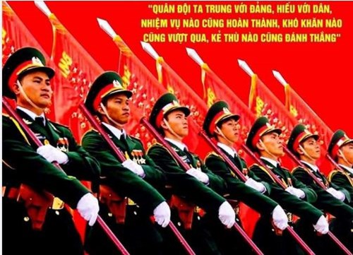 Chào mừng kỷ niệm 79 năm ngày thành lập quân đội nhân dân việt nam (22/12/1944-22/12/2023) và 34 năm ngày hội quốc phòng toàn dân (22/12/1989-22/12/2023)