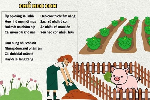 Thơ: chú heo con