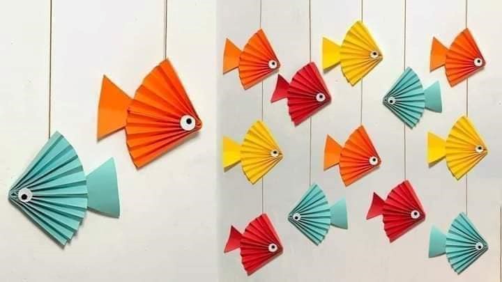Góc khéo tay- sáng tạo: Làm rèm giấy