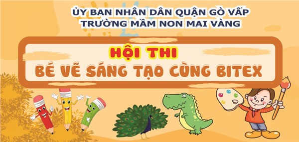 Hội thi  Bé vẽ sáng tạo cùng Bitex  năm học 2023-2024