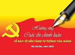 Bài dự thi: Cuộc thi chính luận về bảo vệ nền tảng tư tưởng của Đảng, đấu tranh phản bác các quan điểm sai trái, thù địch tại Thành phố Hồ Chí Minh năm 2023 - 2024