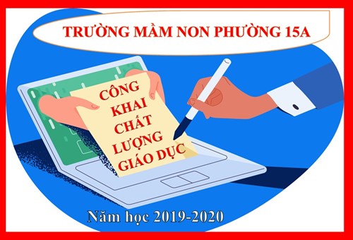 Công khai chất lượng giáo dục năm học 2019-2020