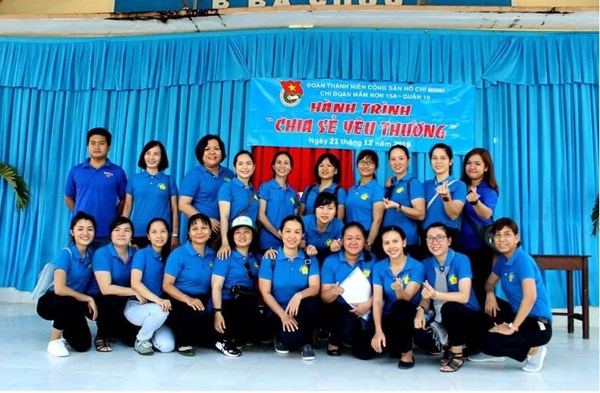 Chi đoàn Trường Mầm non Phường 15A với   Hành trình chia sẻ yêu thương  tại Trường tiểu học Ba Chúc - B , Tỉnh An Giang