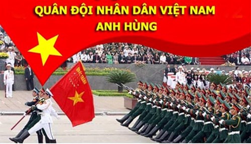 Kỷ niệm 79 năm ngày thành lập quân đội nhân dân việt nam (22/12/1944 - 22/12/2023) và 34 năm ngày hội quốc phòng toàn dân (22/12/1989 - 22/12/2023)