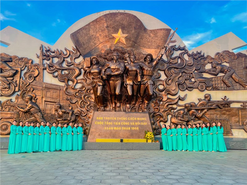 Về nguồn tại khu truyền thống cách mạng cuộc tổng tiến công và nổi dậy xuân mậu thân 1968