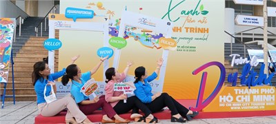 Công đoàn trường mầm non sen hồng check-in hưởng ứng tuần lễ du lịch thành phố hồ chí minh năm 2023