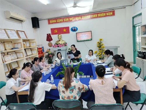 Hội nghị kiểm điểm, đánh giá xếp loại, khen thưởng đối với  tổ chức đảng năm 2023