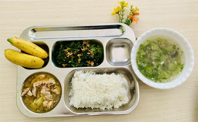 Thực đơn Trưa 06/12/2023 - Mẫu giáo