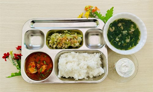 Thức đơn trưa Mẫu giáo thứ năm ngày 07/12/2023